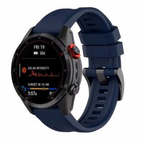    ARMBAND 26 MM QUICK FIT GARMIN FENIX 7X PRO 6X 5X ENDURO 2 EPIX 51 MARINEBLAU