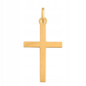  GROSSES GOLDKREUZ PR. 585 + GRAVUR