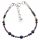 Armband mit Sternzeichen Skorpion, Steine, Silber