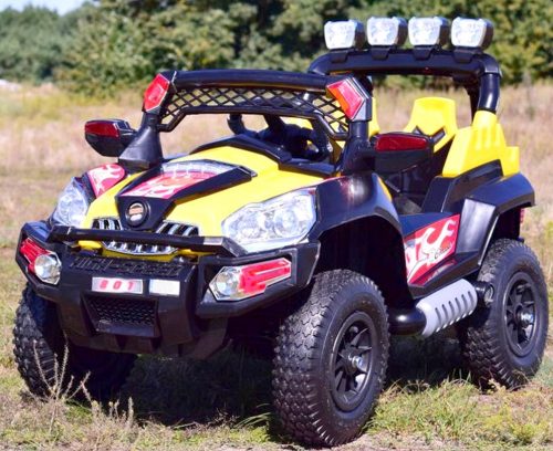 Elektrischer Offroad-JEEP mit aufgepumpten Rädern, 2 x 45 W, Schlüssel