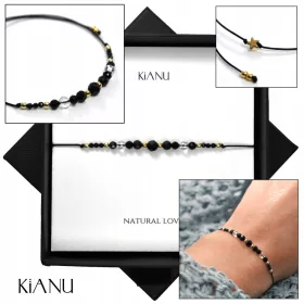    Armband aus Natursteinen, ein Geschenk für eine Frau, eine Mutter, zu Weihnachten