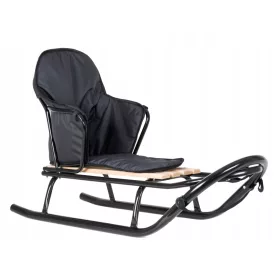    DICKER SPORTLINE SCHNELLER SCHLITTEN + RÜCKENLEHNE + MATRATZE 150 kg