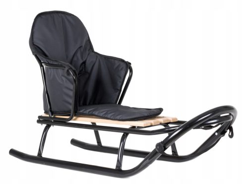  DICKER SPORTLINE SCHNELLER SCHLITTEN + RÜCKENLEHNE + MATRATZE 150 kg