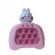  RABBIT POP-IT GESCHICKSSPIEL ANTI-STRESS ELEKTRISCH ROSA ALS GESCHENK