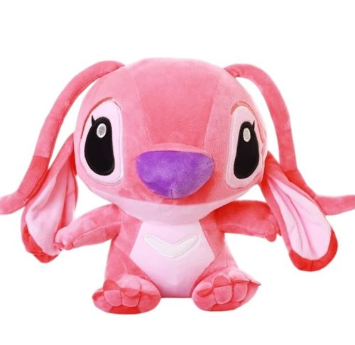  WEICHER PLÜSCH-ENGEL MIT LILO UND STICH-MASKOTTCHEN-PLÜSCHSPIELZEUG 120 CM