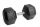  Feste Hanteln 1x30kg, gummiertes Gusseisen, 30kg HEX, für das Training SOLID