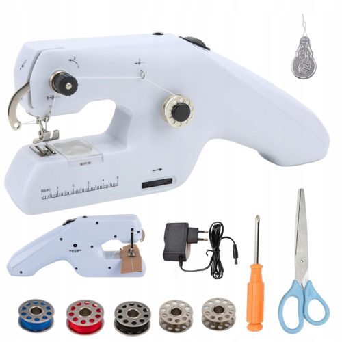  Nähmaschine für Kinder Minimaschine 12 Stiche + Zubehör