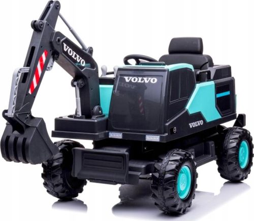  BATTERIEBETRIEBENER TRAKTOR, VOLVO-BAGGER, EVA-STEUERRÄDER