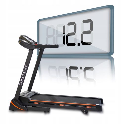 CORCIANO LUGO KLAPPBARES ELEKTRISCHES LAUFBAND FÜR HAUS 130 kg 3 PS 16 km/h