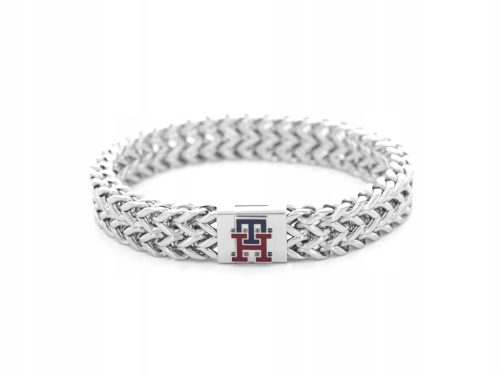  TOMMY HILFIGER HERREN-ARMBAND 2790462 SILBER, ELEGANTER EDELSTAHL