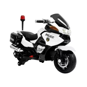  Batteriebetriebenes Motorrad Police HZB118 Weiß