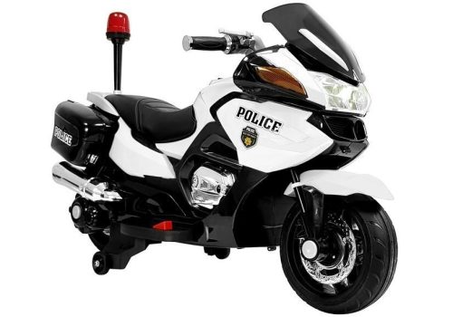  Batteriebetriebenes Motorrad Police HZB118 Weiß