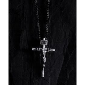 Silberkreuz KREUZIGUNG JESU CHRISTI. INRI