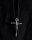  Silberkreuz KREUZIGUNG JESU CHRISTI. INRI