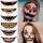  Body Makeup Halloween Tattoo Aufkleber CLOWN Terrifier 10er Pack