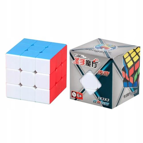  Original 3x3 Sengso Legend Aufkleberloser Puzzlewürfel + Ständer