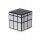  QiYi SPIEGELWÜRFEL 3x3 Asymmetrisch Silber + QiYi Sockel