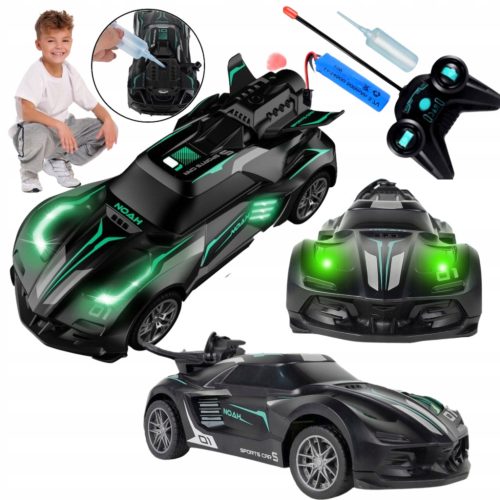  GROSSES FERNGESTEUERTES AUTO OFF-ROAD-RENNWAGEN MIT FERNBEDIENUNG RC + SMOKE
