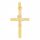  Goldkreuzanhänger mit Jesus, Gelbgoldpr. 333