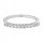  WEISSGOLDRING 0,585 mit 11 DIAMANTEN 0,27 ct + IGI-ZERTIFIKAT