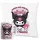  KUROMI ONEGAI MY MELODY BECHER- UND KISSENSET MIT NAMEN GESCHENK
