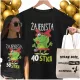  GESCHENK ZUM 40. 50. 60. 30. GEBURTSTAG T-Shirt-Set für Damen + Einkaufstasche