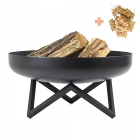  Black Deep Gartenfeuerstelle Black Deep 80 cm