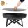  Feuerstelle mit Deckel Deep Black Bowl 80 cm + Wurststäbchen 5 Stk