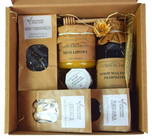  Geschenkset Nikolaustag Großmuttertag Pistazien Tee Honig BOX