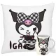  Set aus Tasse + KUROMI-Kissen ONEGAI MY MELODY + NAME + VERSCHIEDENE MUSTER