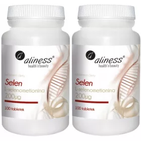   L-Selenomethionin 200 µg - 2 x 100 Tabletten für den Zellschutz und die Immunfunktion