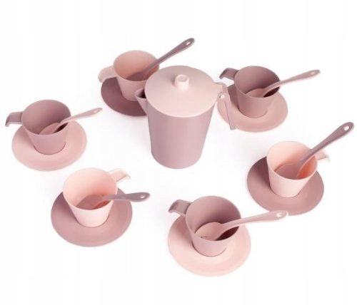  ROSA KAFFEESERVICE FÜR KINDER, 19 EL WADER KRUG