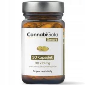    CannabiGold Smart Nahrungsergänzungsmittel 10 mg 30 Kapseln