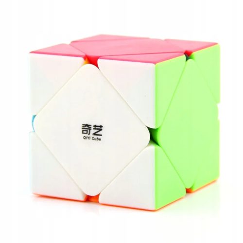 QiYi QiCheng Skewb 3x3 Logikwürfel + Ständer
