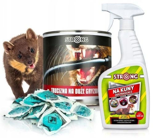 Marderabwehr Marderabwehr + Gift für große Nager 2x150g stark