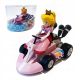  Super Mario Kart Princess Peach Figur mit zurückziehbarem Mariokart