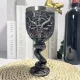  Kelch gotischer mittelalterlicher Becher für Weinbier aus Stahl als Geschenk