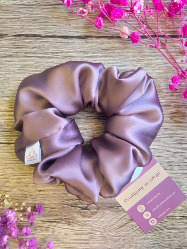  MAUVE Maxi-Haargummi aus Seide – EDDASILK