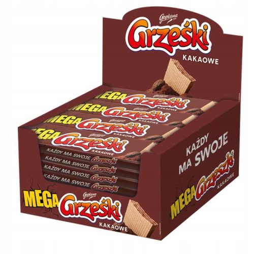 Mega Grześki Kakao Set 48g - 32 Stück: Perfekt für Naschkatzen