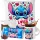  SET KISSENBECHER SCHOKOLADENSTICH STITCH ENGEL GESCHENK FÜR EIN KIND