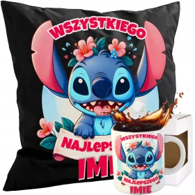    SET SCHWARZE KISSENBECHER LILO UND STICH STITCH ENGEL KINDERGESCHENK 4