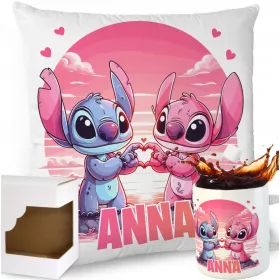    SET KISSENBECHER LILO STICH STITCH ENGEL GESCHENK ZUM KINDERGEBURTSTAG 7