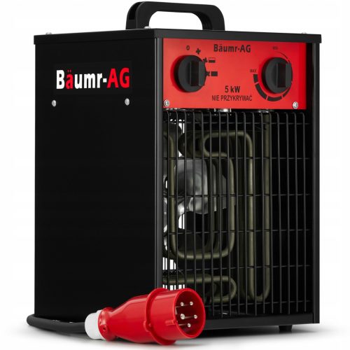  BAUMR-AG Elektroheizung 5kW 5000W Lüftergebläse 400V Leistung