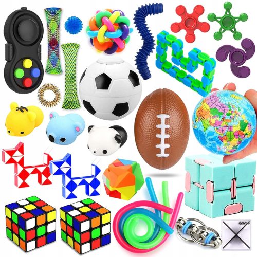  28 Stück sensorisches Zappelspielzeug, Entspannungsspielzeug für Kinder