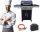  DEKRAFT GASGRILL 3+1 BRENNER GUSSEISENGRILL + ABDECKUNG DE (NEBRASKA)