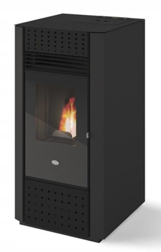  Eva Calor Irma Stahlpelletofen 9 kW schwarz
