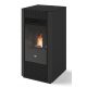  Eva Calor Irma Stahlpelletofen 9 kW schwarz