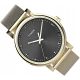  MODISCHE GOLD-DAMENUHR TIMEX TW2W19500 GOLD MESH TRANSCEND - SET!