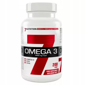   Omega 3 200 Kapseln von 7Nutrition – Unterstützung für Herz & Kreislauf