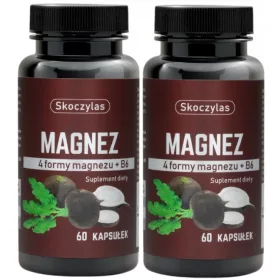   Magnesiumpräparat mit Vitamin B6 Plus 4 Formen von Magnesium, 120 Kapseln